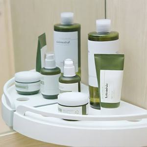 국산 무타공 원터치 코너 선반 욕실 모서리 화장실 수납 2개 세트