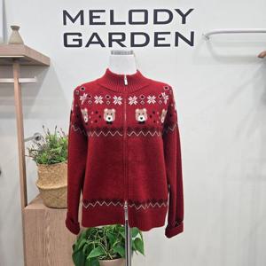 [멜로디가든]테디 집업가디건 M25WAC128_SH