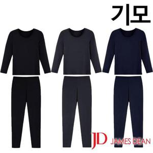 [제임스딘]부드러운 피치기모 9부 남성동내의 상하의세트(JHMIA801)95-110