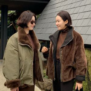 코코블랙 / 핫딜 리버시블 퍼 패딩