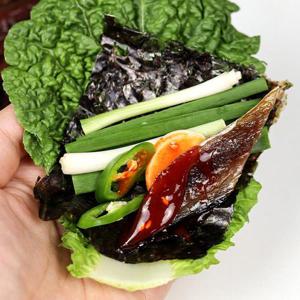 [구룡포직송] 자연산 돌미역 햇 과메기 10쪽+해초가성비세트