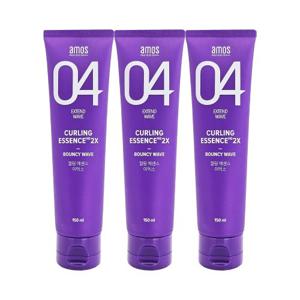 [amos] 아모스 프로페셔널 헤어 컬링 에센스 2X 150ml 3개