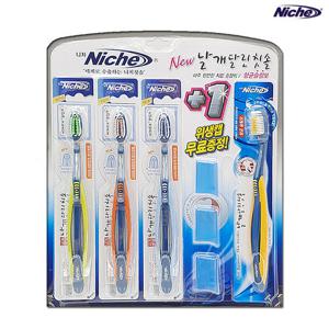 니치 날개달린 칫솔 3+1 / 기획세트