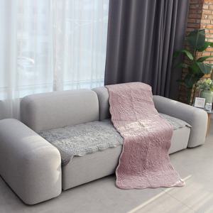 다나한 사계절 극세사 4인용 소파 쇼파패드 커버 (65x240cm)