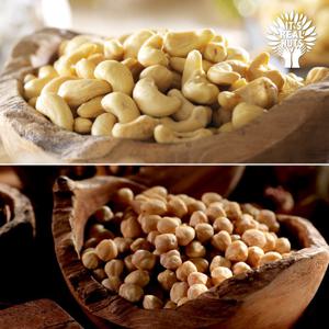 [리얼넛츠]구운캐슈넛 800g + 구운헤이즐넛 800g(총 1.6kg)