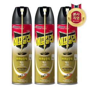 에프킬라 바퀴벌레 스프레이 맥스 트리플킬 500mlx3개