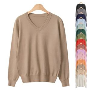 [단독특가] 유니제이 레피니 데일리 브이넥 니트티