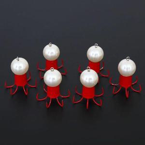 갤러리아_쭈꾸미 애자세트 6개입 레드훅 쭈꾸미낚시용품