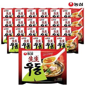 갤러리아_농심 생생우동봉지 253g x 24봉 1박스