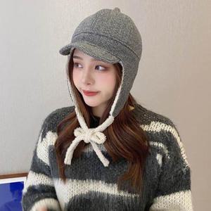 [리더스] 여자 겨울 방한 귀도리 캡모자