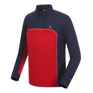 [마코](남성)투톤 배색 집업 티셔츠_MJM4TH01