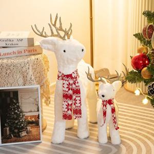 크리스마스 사슴 루돌프 인형 대형 장식 동화속 스노우 68cm 소품 용품 데코 이벤트 파티 꾸미기 카페 매장