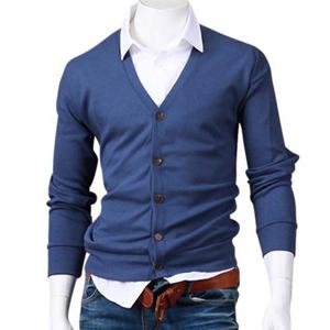 [스댕클럽]스댕클럽 남성용 특양면 기본 무지 가디건 SYW7089