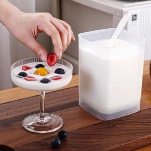 요거트 발효용기 메이커 수제 그릭요거트 냉장고정리 밀폐용기 K658