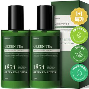 [1+1] 메르헨트 그린티 대용량 로션 에멀젼 200ml 남성 남자 에멀전 이멀젼 수분 크림 보습 진정