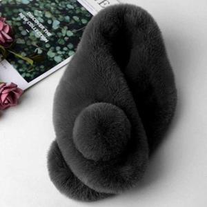 [에이치플러스몰]부드러운 넥워머 자석 목도리 여자 친구 선물 스타일