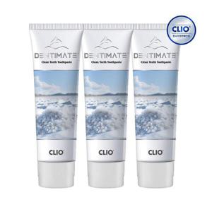 크리오 덴티메이트 클린티스 안티프라그 치약 120g 3입 x1개(총 3개)