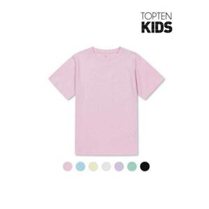 [탑텐키즈][탑텐키즈]공용 오가닉코튼 레인보우 반팔티 A_MKC5TS3902
