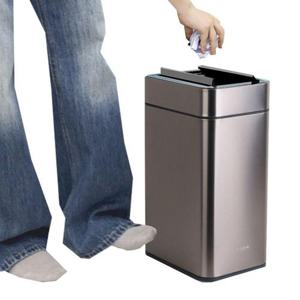 스마트 휴지통 자동 개폐형 주방 쓰레기통 센서 작동 키친 용품