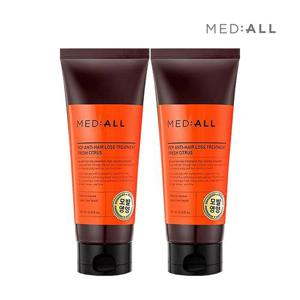 [메디올]MEDALL 모발영양 크림 트리트먼트 시트러스 200mlx2개