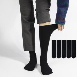 양말쇼핑몰 / 여성 겨울 기모 장목 스타킹 양말 5켤레 세트