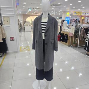 [숲]중간길이 구스패딩케시미어코트(OBBHCR1)