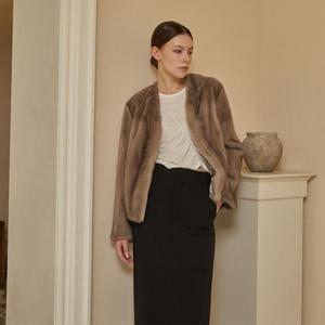 [정가 898,000원][유로모피]휘메일 풀스킨 베가 밍크 자켓