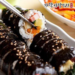 가락시장521 쫀쫀한 구운김밥김 100매 특 김밥김 김밥용김