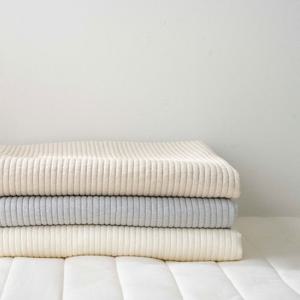 롤베이비 착한패드 아기 신생아 유아 아기침대 피그먼트 줄누빔 패드