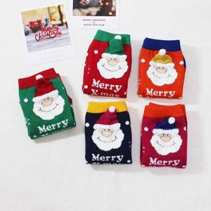 [지앤]유아아동양말 j럭키산타 5족세트 아기남아여아 크리스마스양말