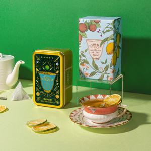 [쌍계명차] 과일 허그 티캔 청귤 자스민 6티백