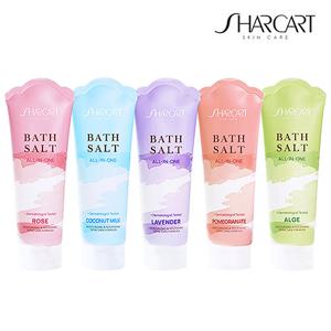 [샤카트/5] 올인원 베쓰솔트 5개(로즈+라벤더+석류+알로에+코코넛밀크)