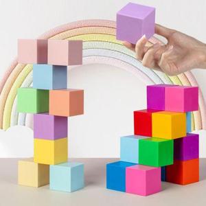 [토이스타일]이지드로잉 50mm 큐브 자석블럭 32pcs 세트