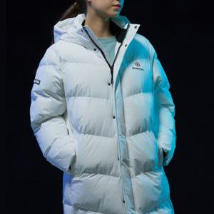 ★클리어런스한정가★ [람브레타] 공용 롱패딩 웜업 롱벤치 자켓_N