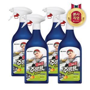 홈스타 맥스프레쉬 주방용 세정제 500ml x 4개