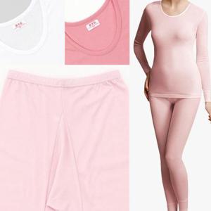 [BYC]BYC 여성면내복 할머니내복 겨울 엄마 보온내의 60수 세트