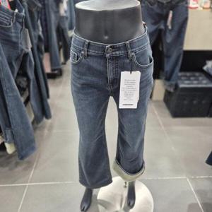 [잠뱅이]잠뱅이 여자 겨울 양모 와이드핏 청바지 AO4DTG771_J