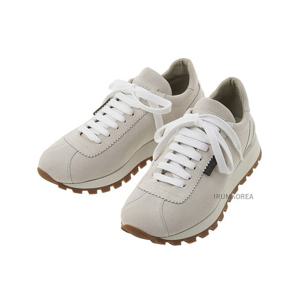 [브루넬로 쿠치넬리] SS25 여성 샤이니 탭 스니커즈 MZSFG2110 C159