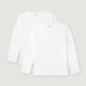 [행텐]공용 2팩 기본 라운드 긴팔티셔츠_kj_JK