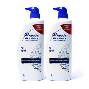 [헤드앤숄더]헤드앤숄더 두피 토탈 솔루션 딥 클린 샴푸 850ml x 2개