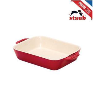 갤러리아_[스타우브] 그라탕 디쉬 20X16cm 체리 (ST40510-812)