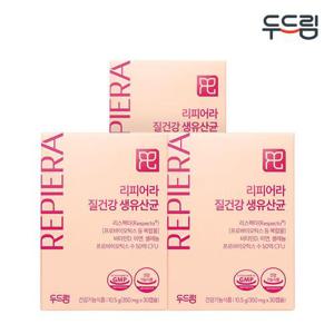 [두드림] 리스펙타 질 건강 생유산균 30캡슐 x 3박스 (3개월분)