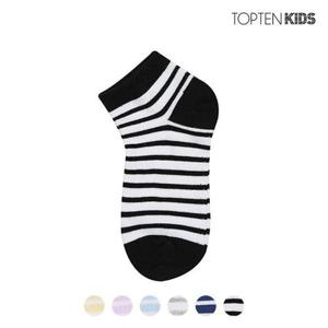 [탑텐키즈][탑텐키즈] 공용 SS 스트라이프 스니커즈 삭스_MKB5AY3112