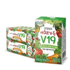 갤러리아_정식품 베지밀 건강담은 야채가득 V19 145ml 48팩