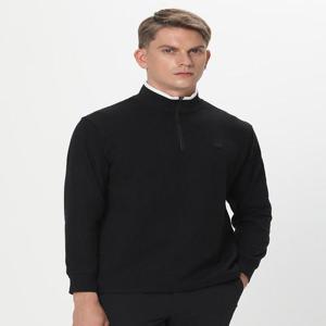 [데니스골프][DENNIS] 25FW신상 남성 피치기모 엠보 반목 집업 긴팔티셔츠_NAQWMTS023