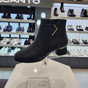 엘칸토 HC10 여성기모앵글부츠4cm검정 여성양가죽기모앵글부츠 LCWA09U54C1