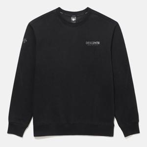 데상트 코튼 기모 스웨트셔츠 B1 SQ323UHT91 BLK0 IVY0 MGRY PINK