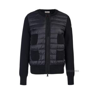 [몽클레어] FW25 여성 패딩 믹스 가디건 9B51000 A9018 999