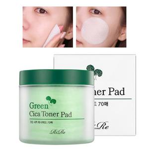 리르 그린 시카 토너패드 70매/수분진정, 병풀추출물, 각질딥클렌징