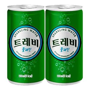 롯데 트레비 플레인 탄산수 190ml X 60캔